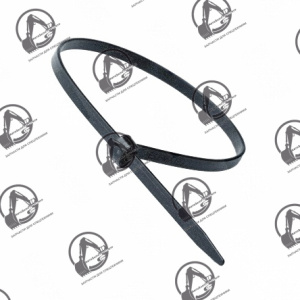 Хомут пластиковый 100 мм черный 